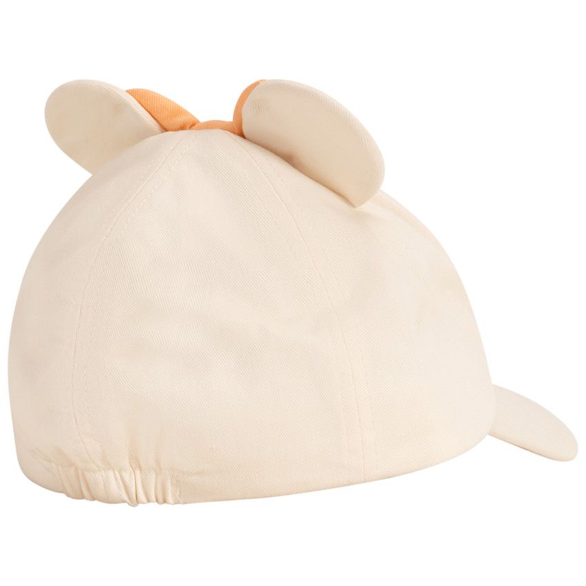 Casquette avec oreilles Minnie Disney pour bébé fille - Ecru