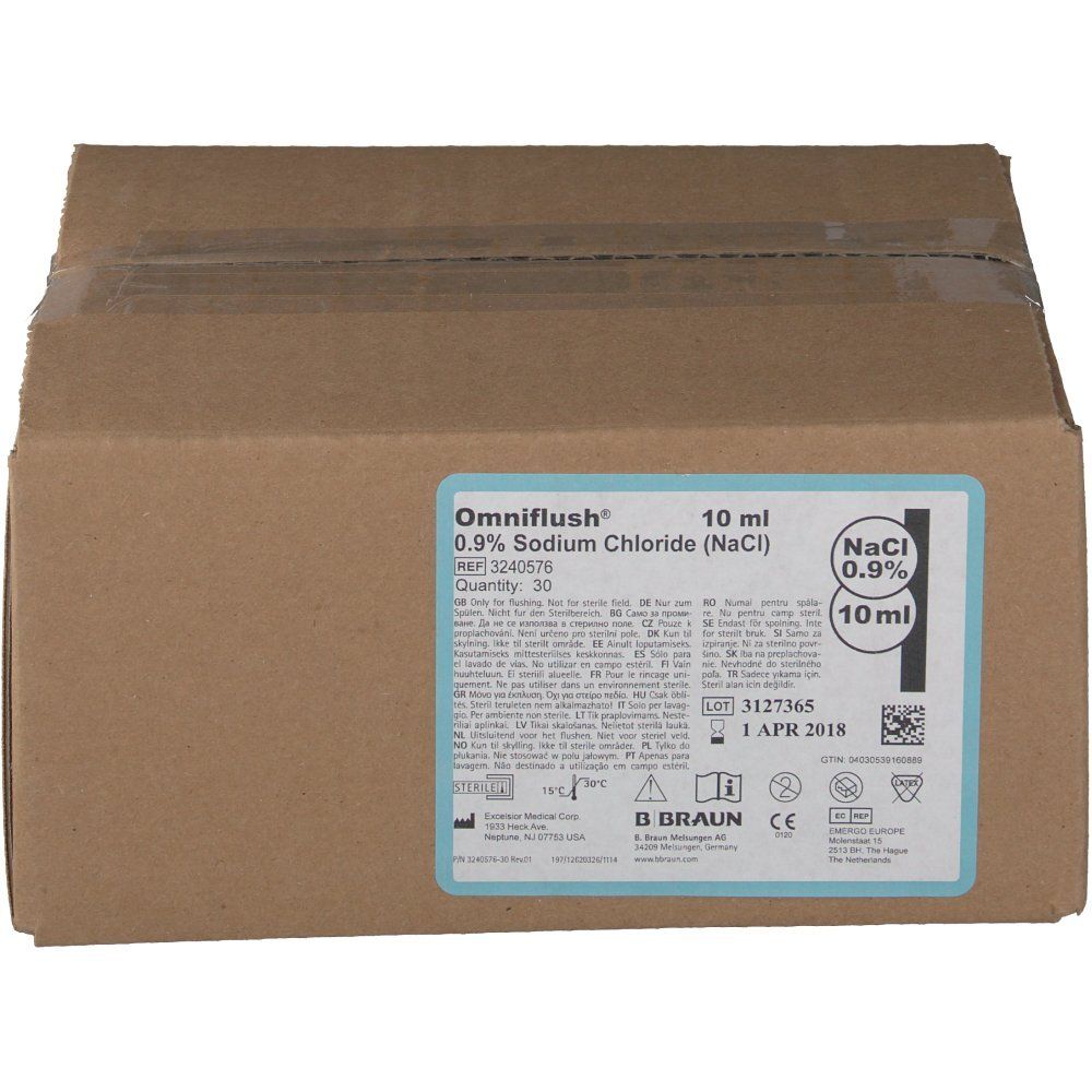 Omniflush® 10 ml in 10 ml Spritze