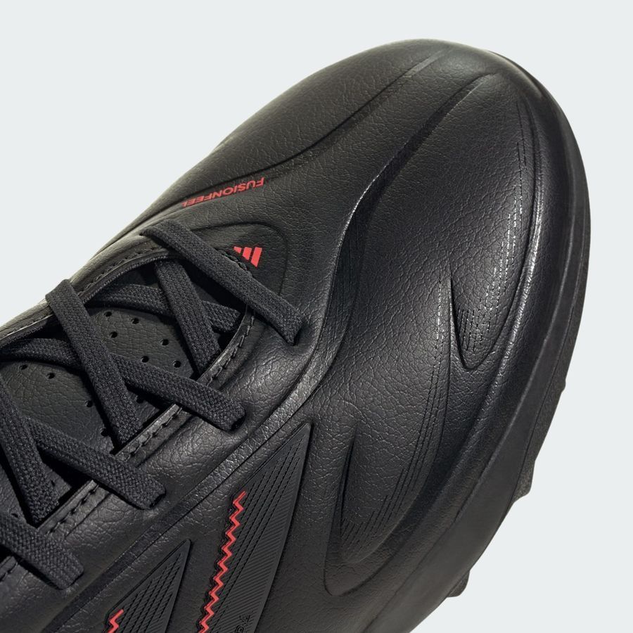 adidas Copa Pure League III TF Stealth Victory - Noir/Gris/Lucid Red