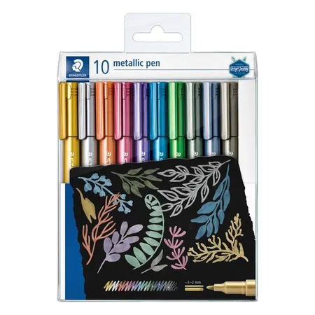 STAEDTLER® Marker metallic pen 10 ST im Etui