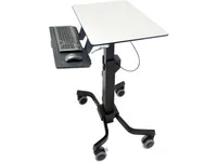 Ergotron TeachWell Mobile Digital Workspace - Vogn med hjul - Constant Force Technology - for notebook / tastatur/ mus - stål, phenolkomposit, højkvalitetsplastik - grafitgrå