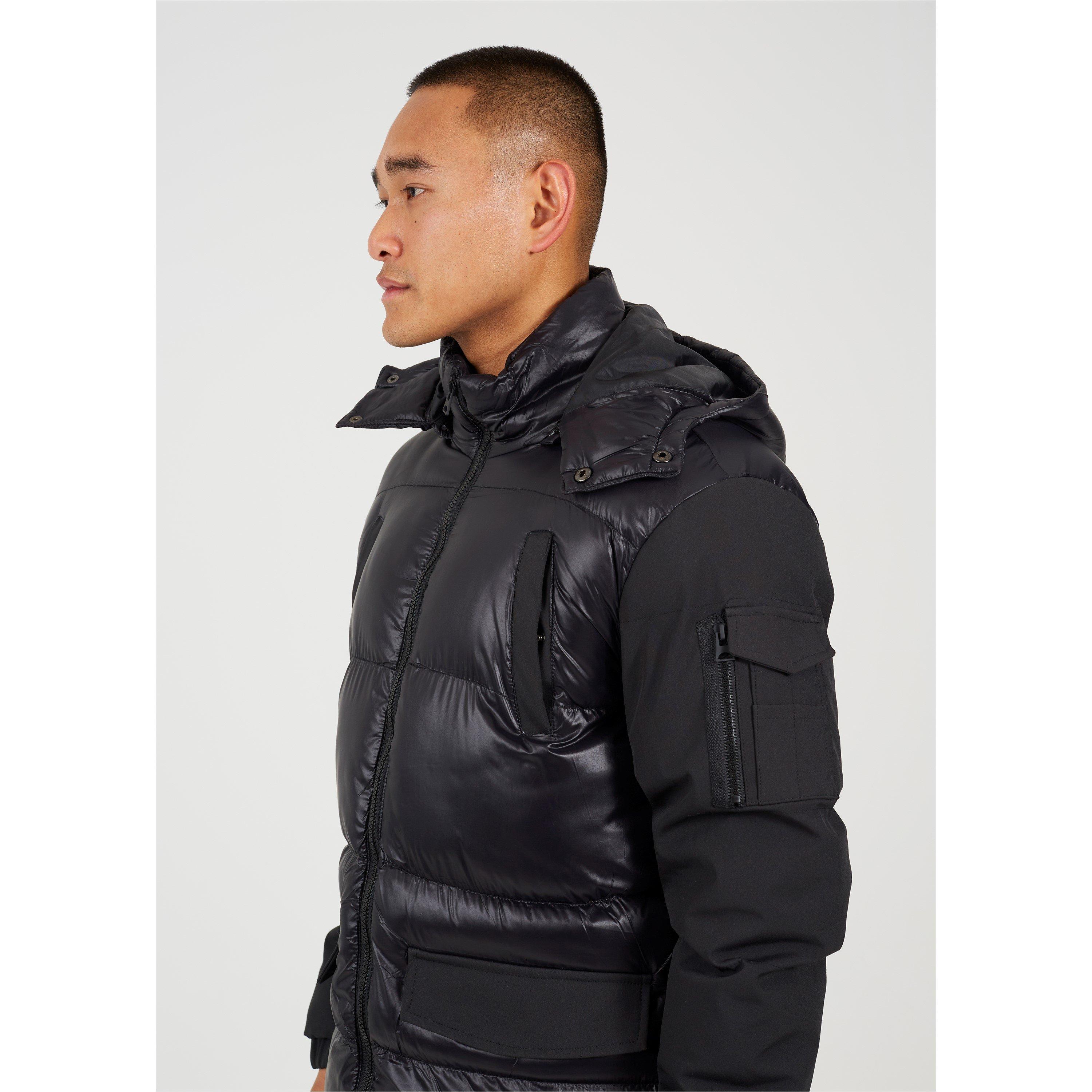Brave Soul Hooded Padded Jacket