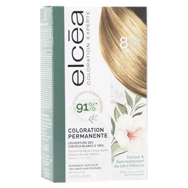Elcea Coloration Permanente Blond Clair N8