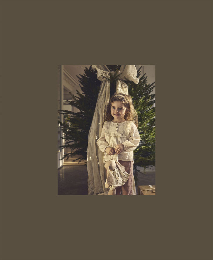 Lil' Atelier NMFRHODY LS LOOSE SHIRT LIL Turtledove