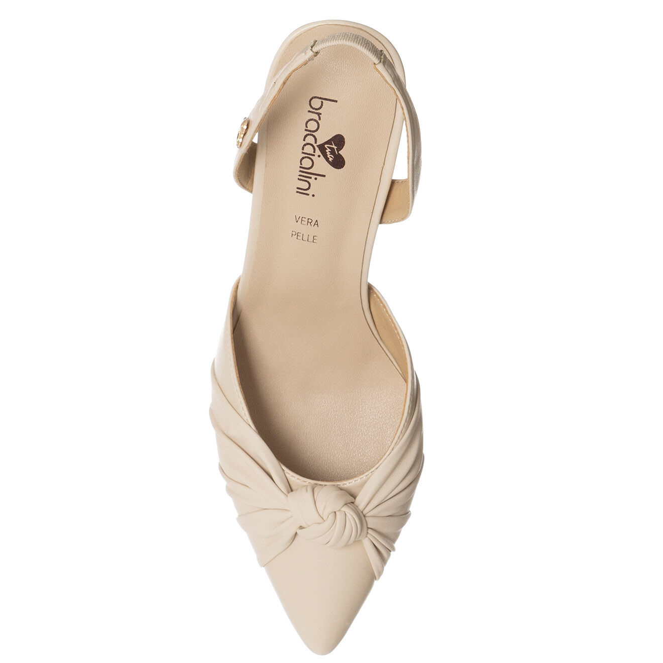 Tua By Braccialini Slingbacks Mazo beiges - Talon 8 cm