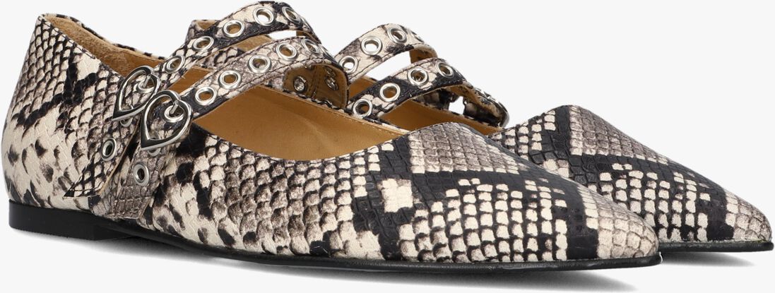 zwarte toral ballerina's coeur