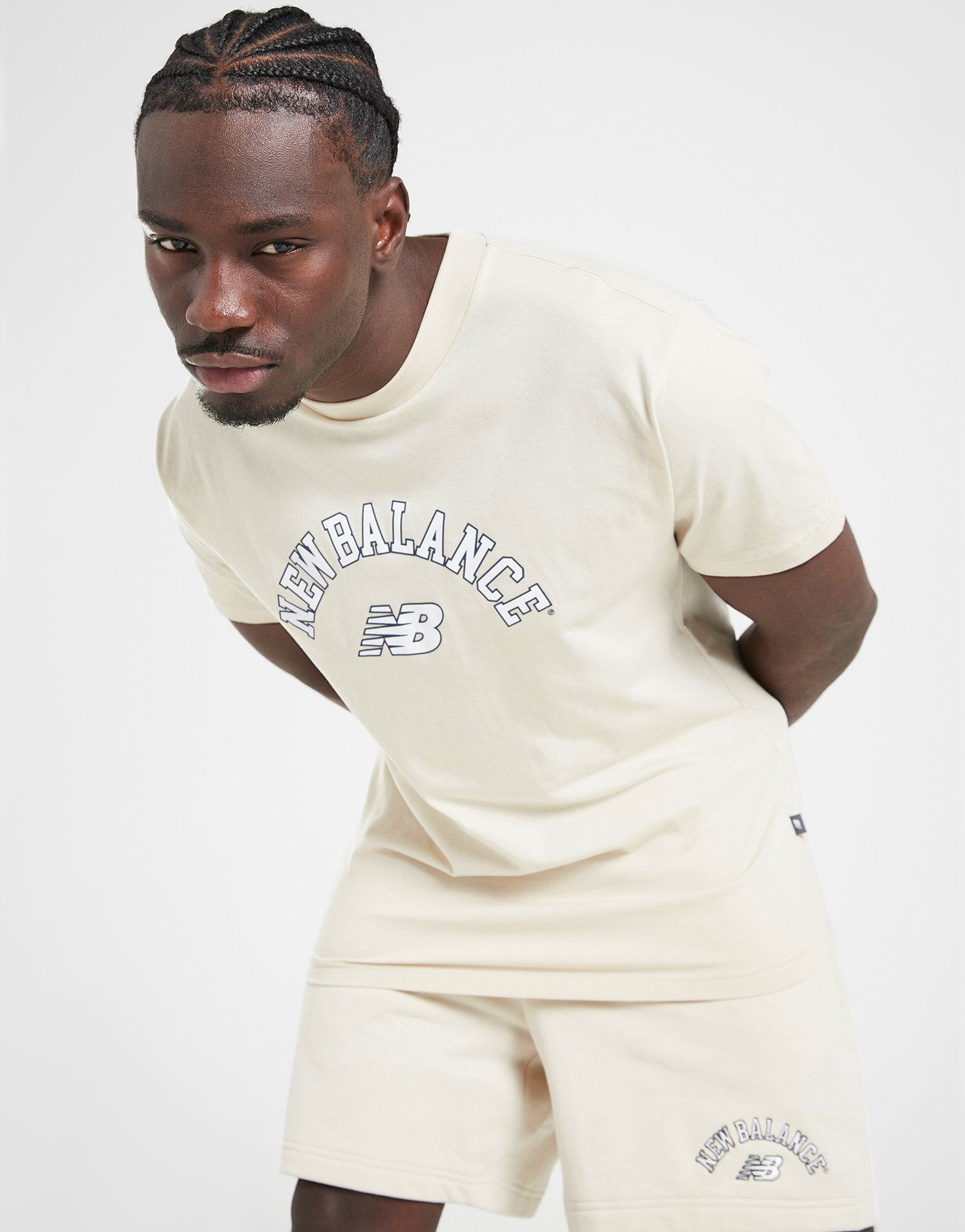 New Balance T-shirt Logo Homme