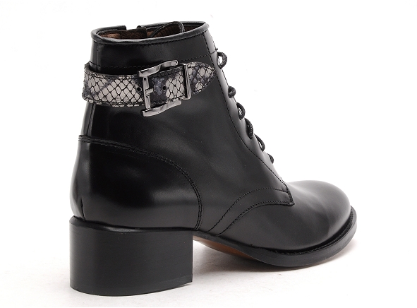 Muratti boots bottine plates femme abygael noir
