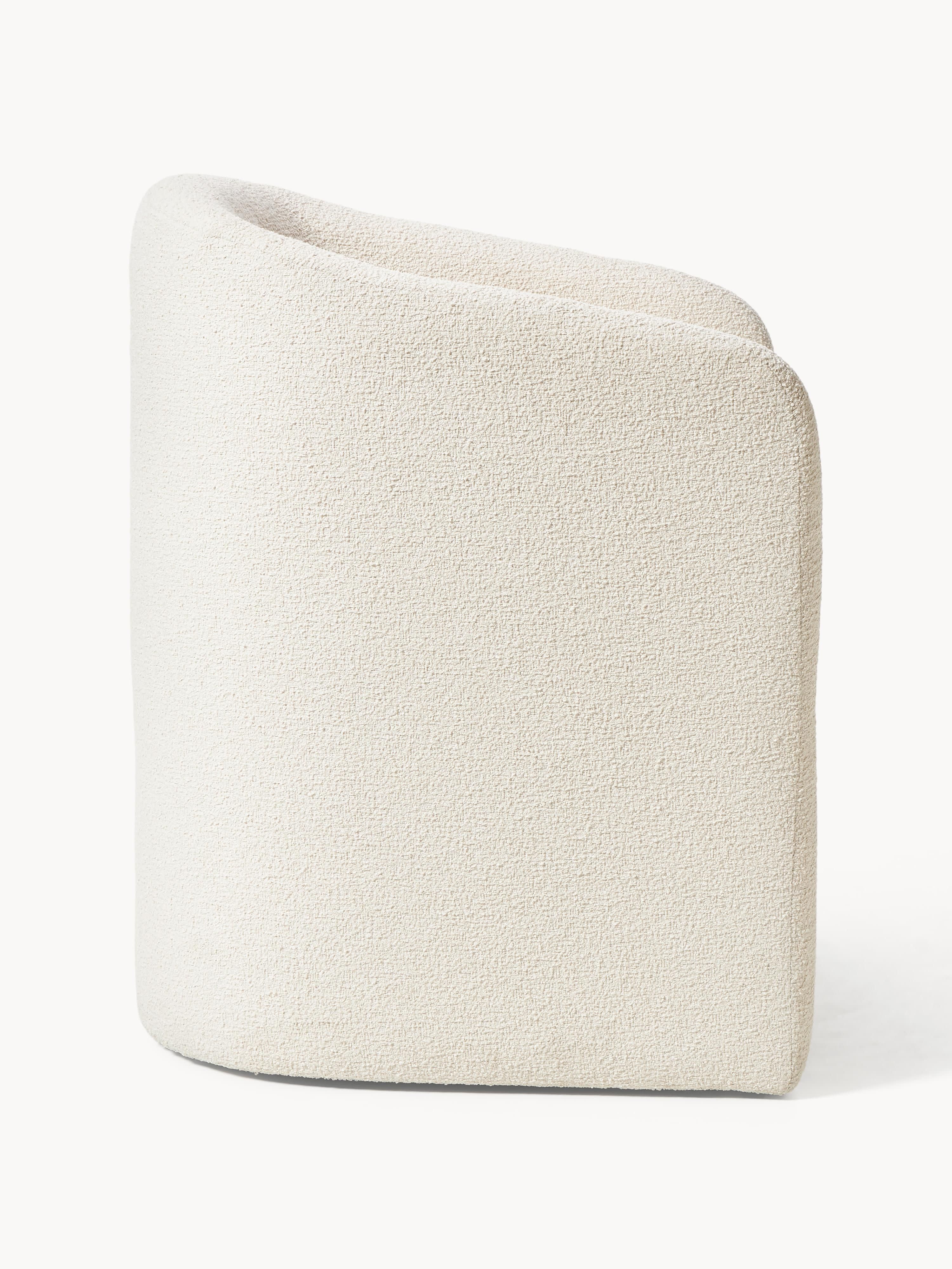 Bouclé armstoel Mairo