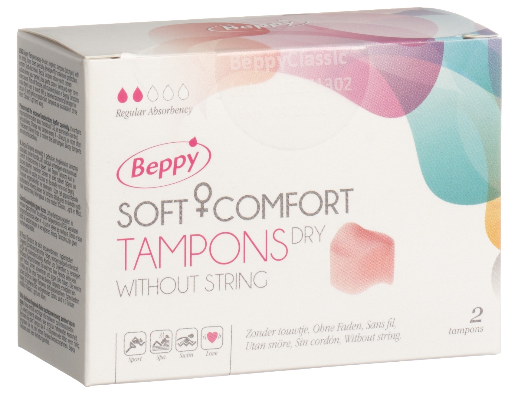 BEPPY Soft Comfort Tampons Dry 2 Stk