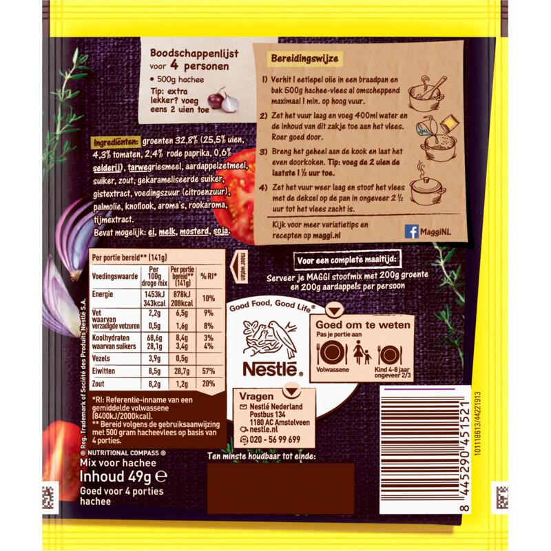 Maggi Stoofmix hachee