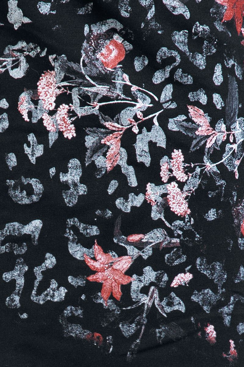 Fleurs léopard | Outer Vision Jupe courte