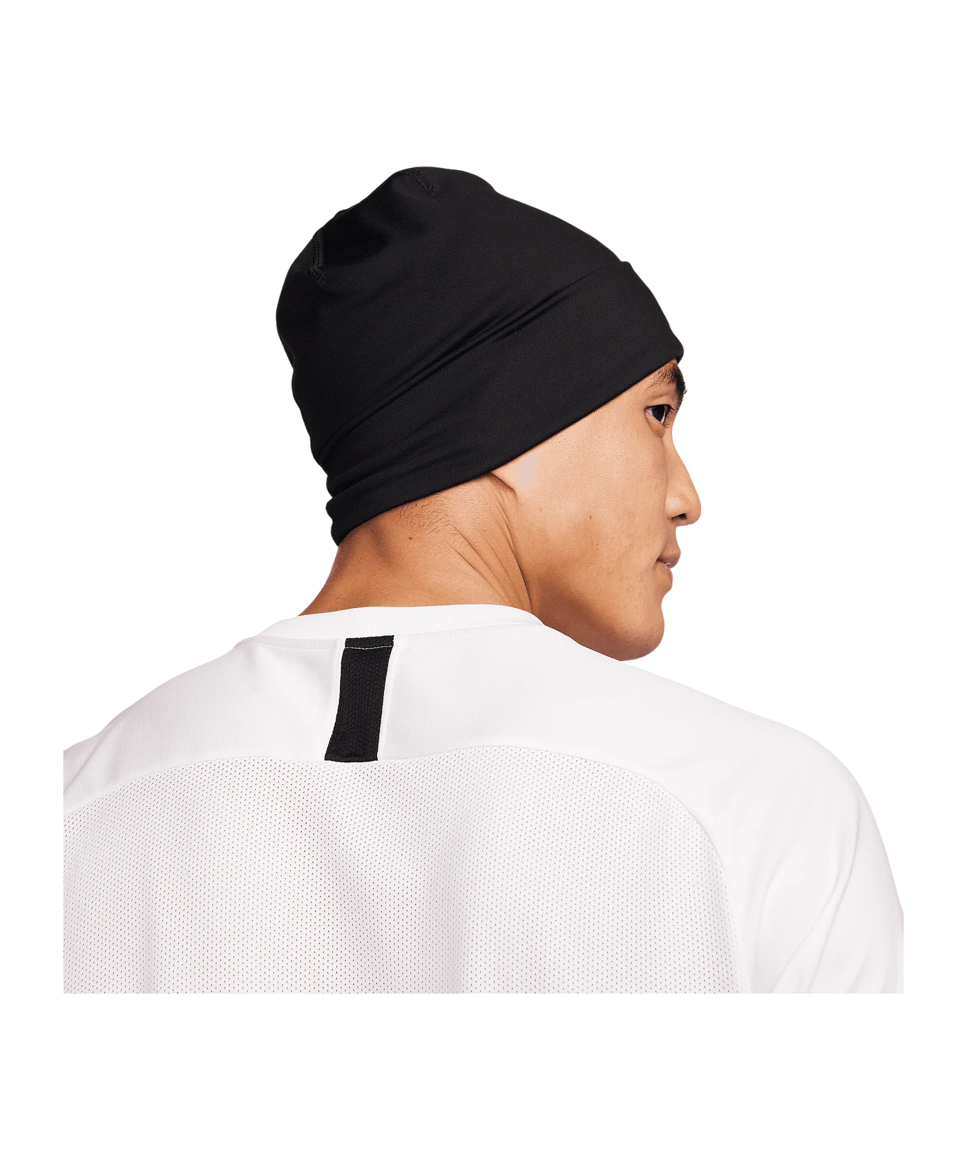 Nike Peak Standard Cuff Beanie Schwarz Weiss F010