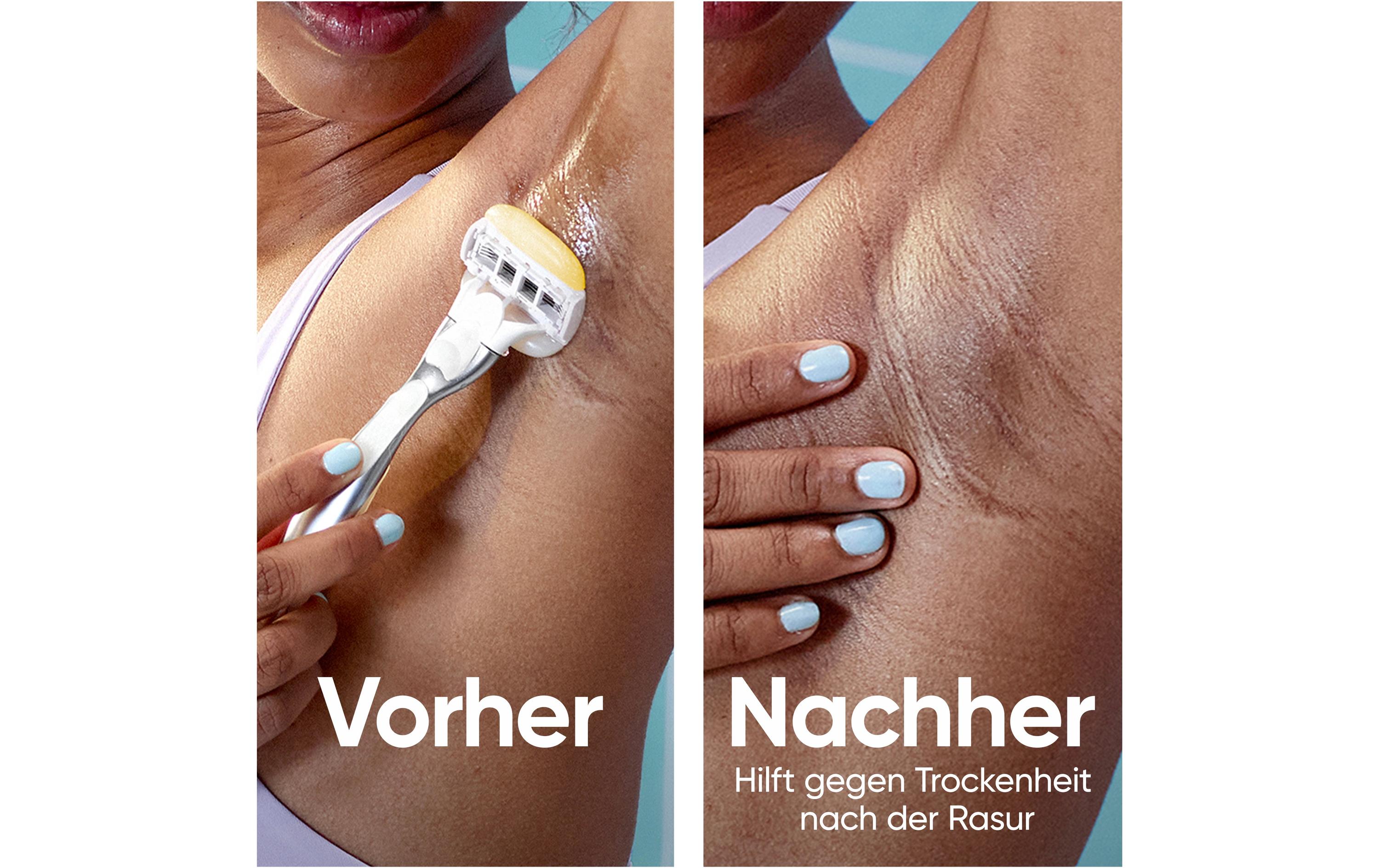 Rasierklingen Pro ComfortGlide 10 StückErsatzklingen für Damen mit Feuchtigkeitscreme