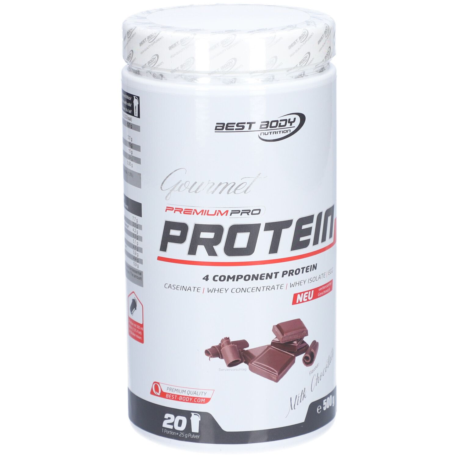 Best Body Nutrition Gourmet Premium Pro Protein, Milk Chocolate