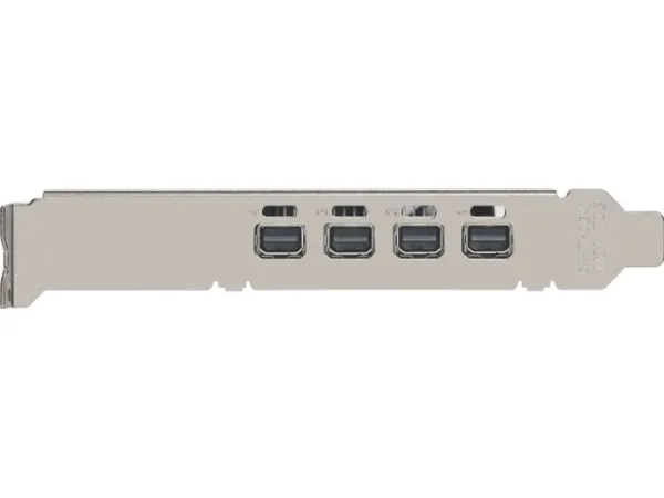NVIDIA Quadro P1000 DVI - Grafikkort - Quadro P1000 - 4 GB GDDR5 - PCIe 3.0 x16 lavprofil - 4 x Mini DisplayPort - detailsalg