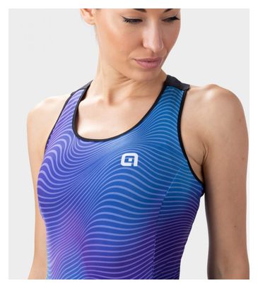 Maillot Sans Manches Femme Alé Onda Bleu