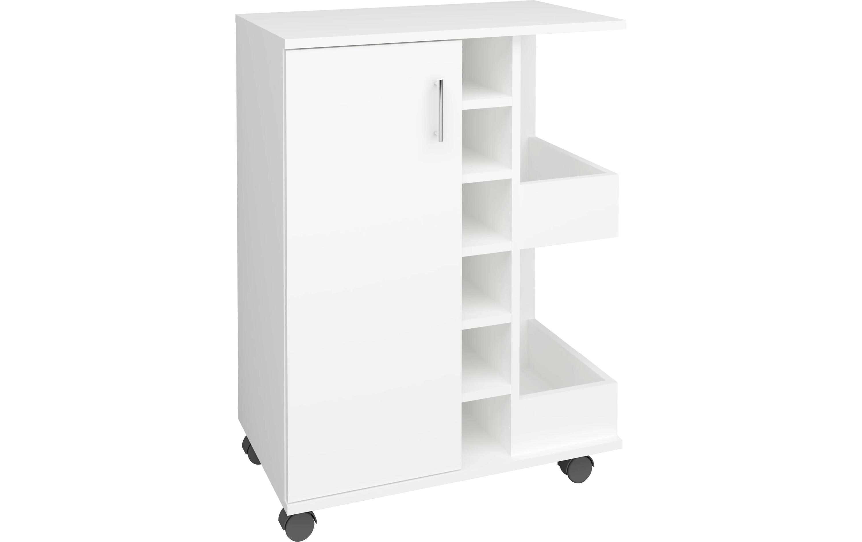 Küchenwagen Esilo M 63 x 85 x 40 cm, Weiss<br>Servierwagen für die Küche