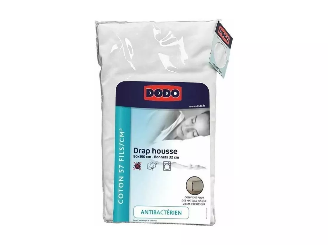 Drap housse - 90 x 190 cm