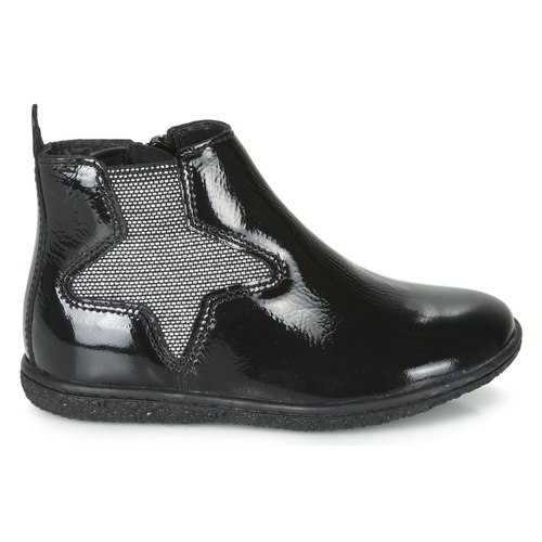 Kickers - VERMILLON - Noir