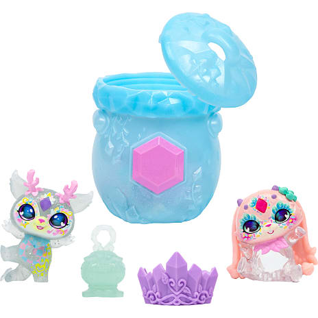 Magic Mixies Mixlings Magicus Party tryllegryde med 2 surprise figurer