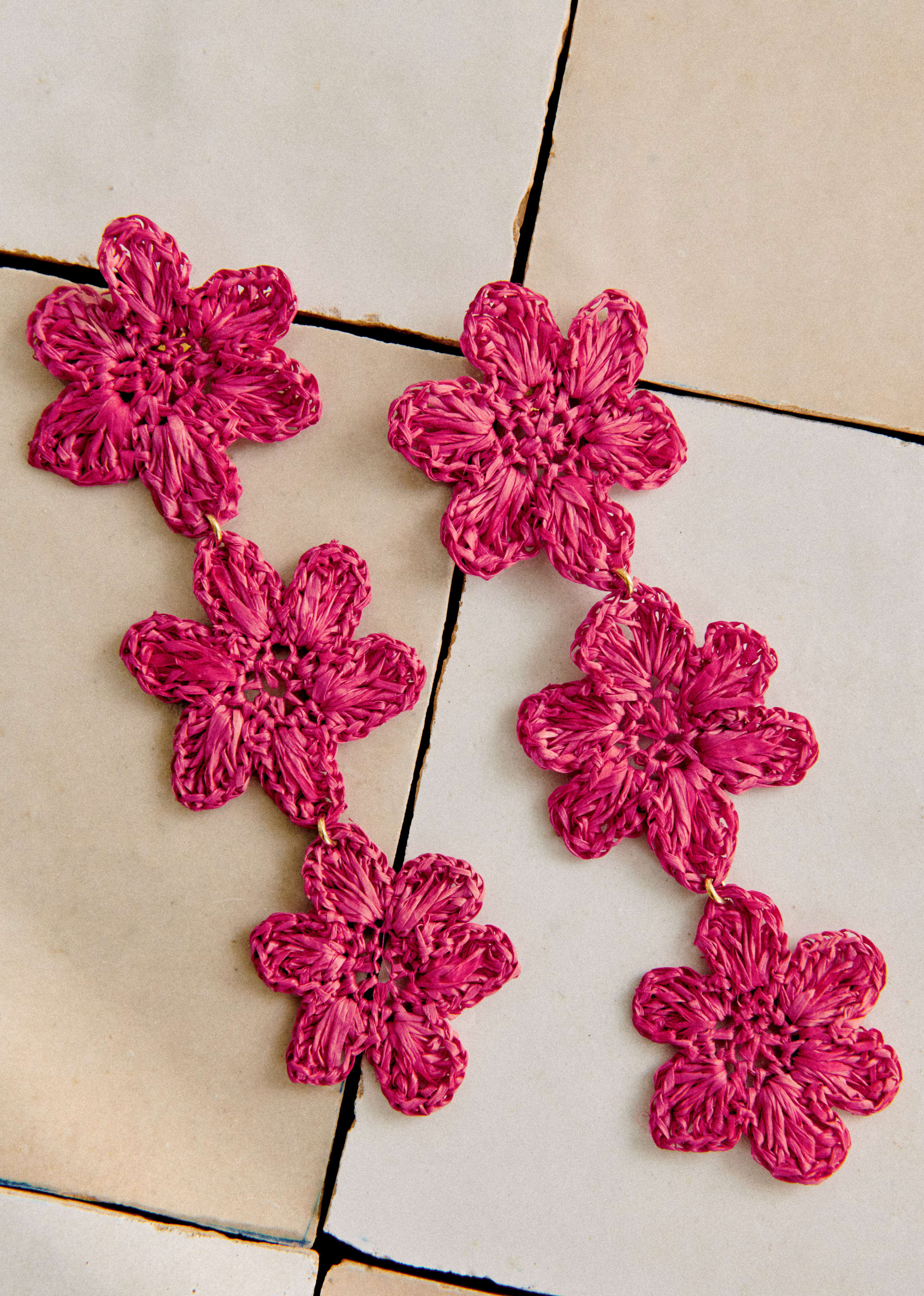 Boucles d'oreilles Anita - Framboise - E-SHOP/BIJOUX Boucles d'Oreilles 5905776