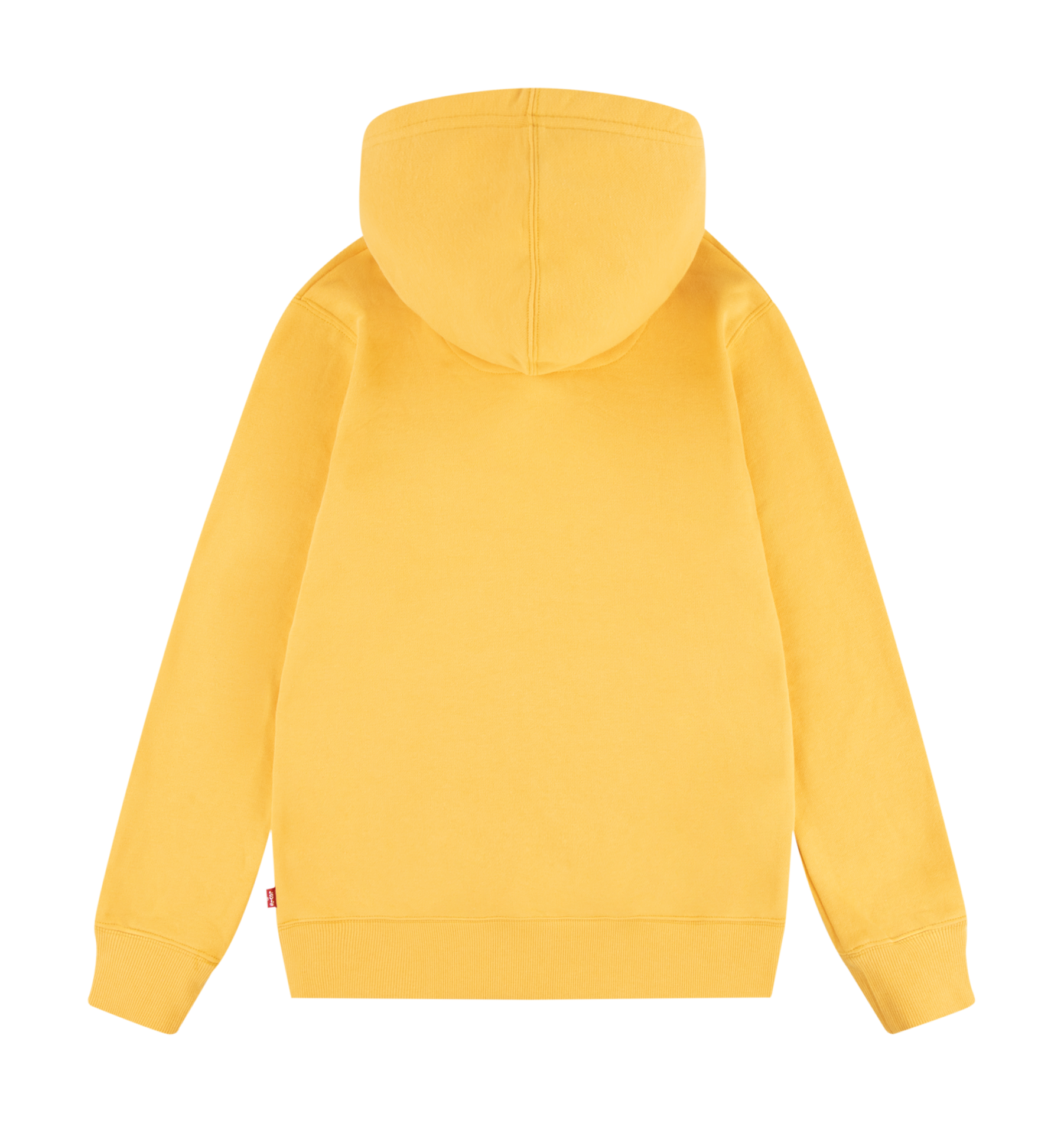 Sweat à capuche sérigraphiéen coton mélangé | Orange