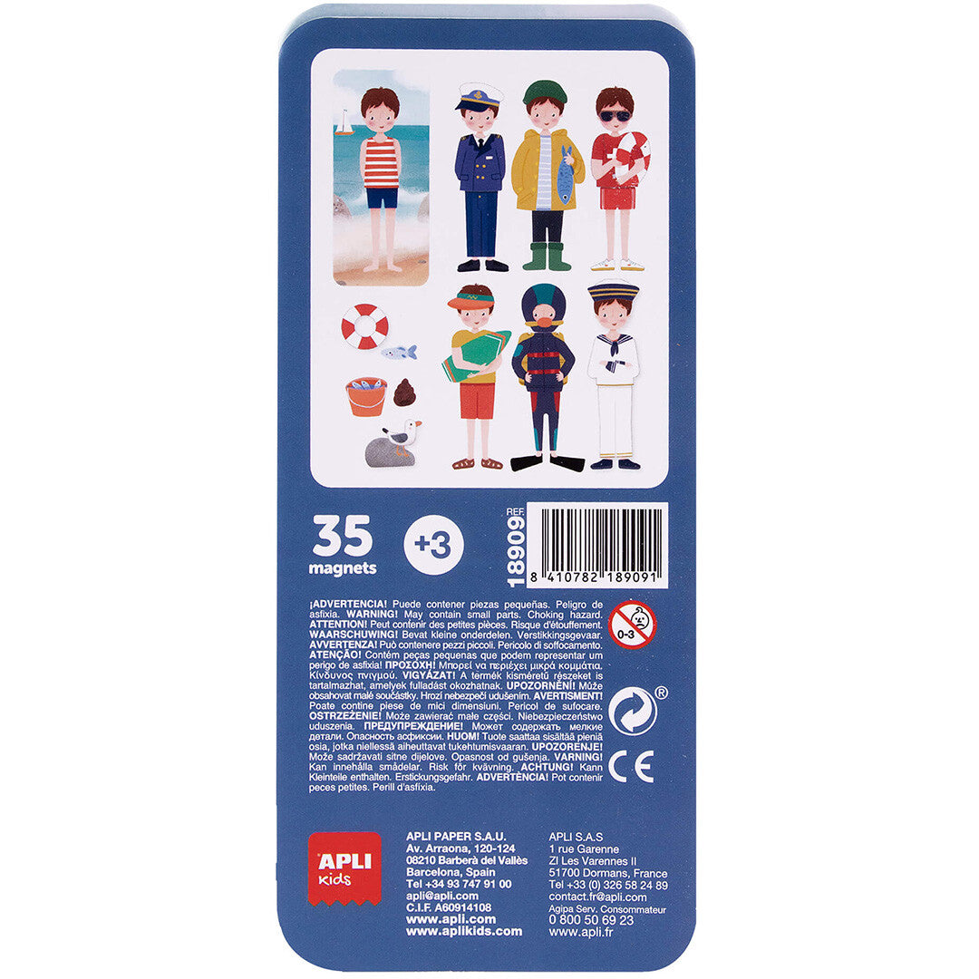 Apli kids magneten mix and match - oceaan