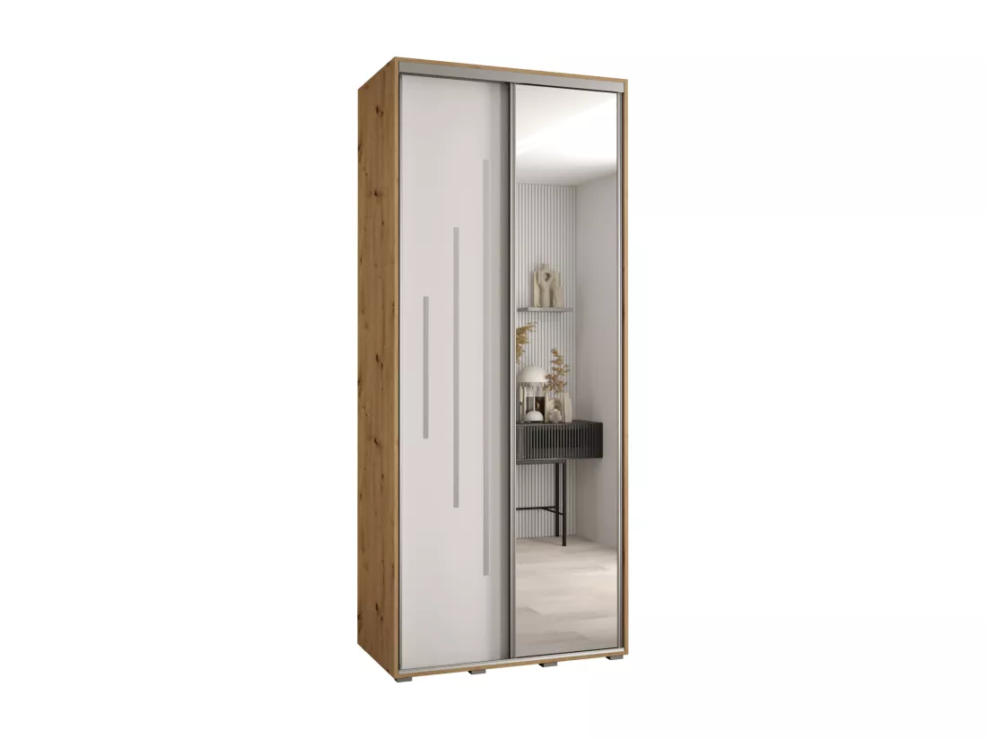 ARMOIRE DAVOS 13 À PORTES COULISSANTES 235,2/100/45 2 portes
