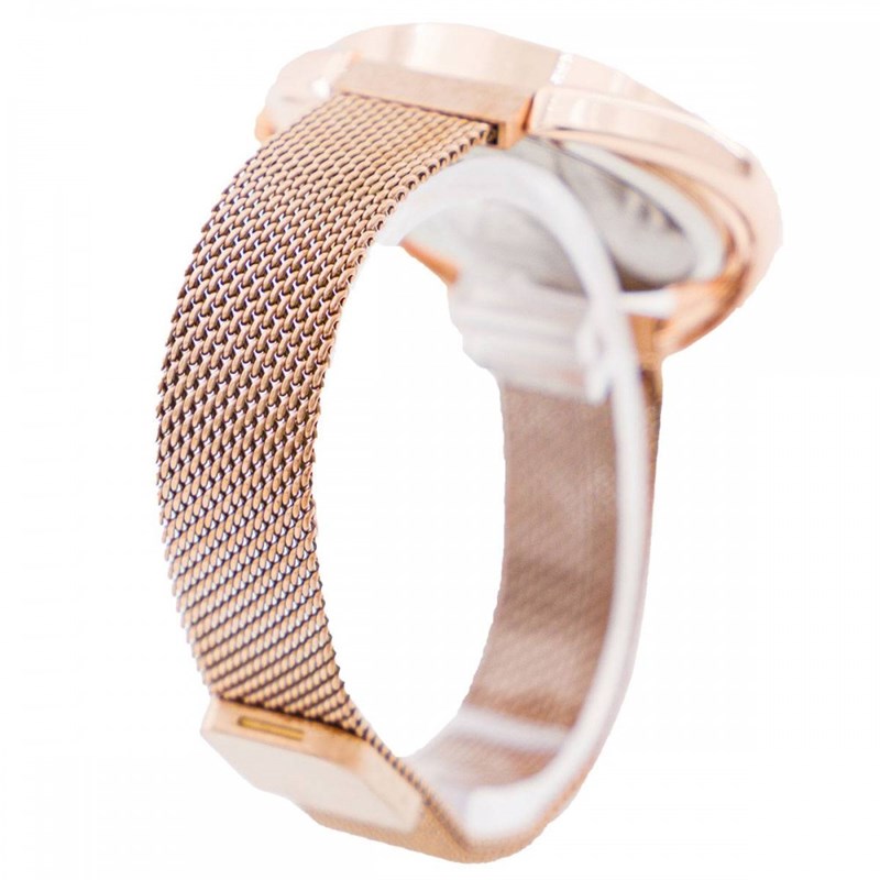 Coffret montre Femme GIORGIO bracelet Acier Rose Métal