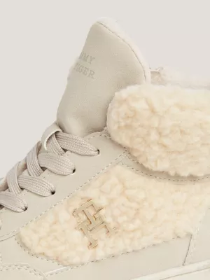 Tênis de cano alto Teddy TH Monogram