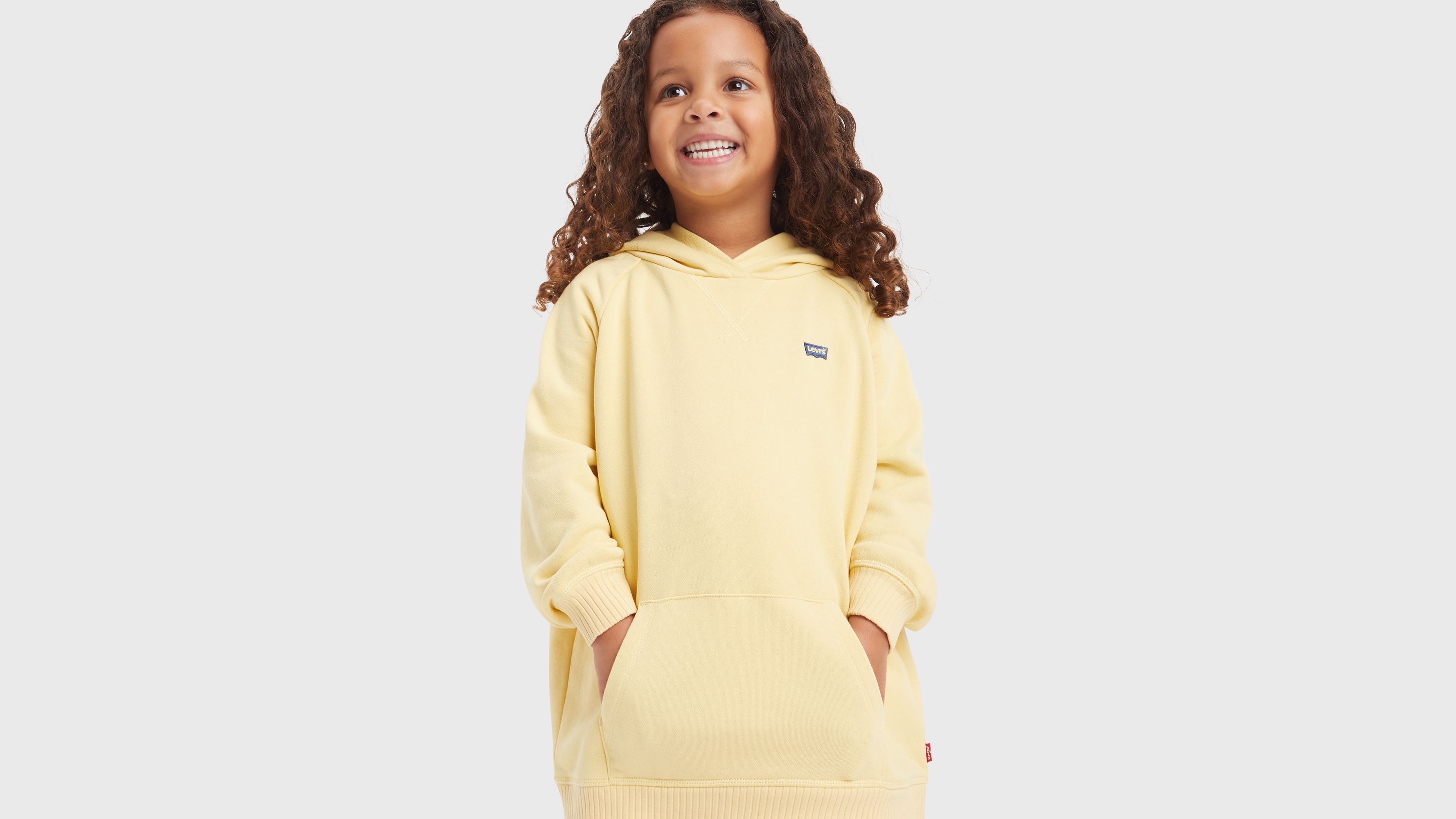Enfant sweat à capuche - Golden Haze - Doré