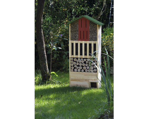 Insectenhotel dobar XXL met egelhuis 58 x 30 x 110 cm