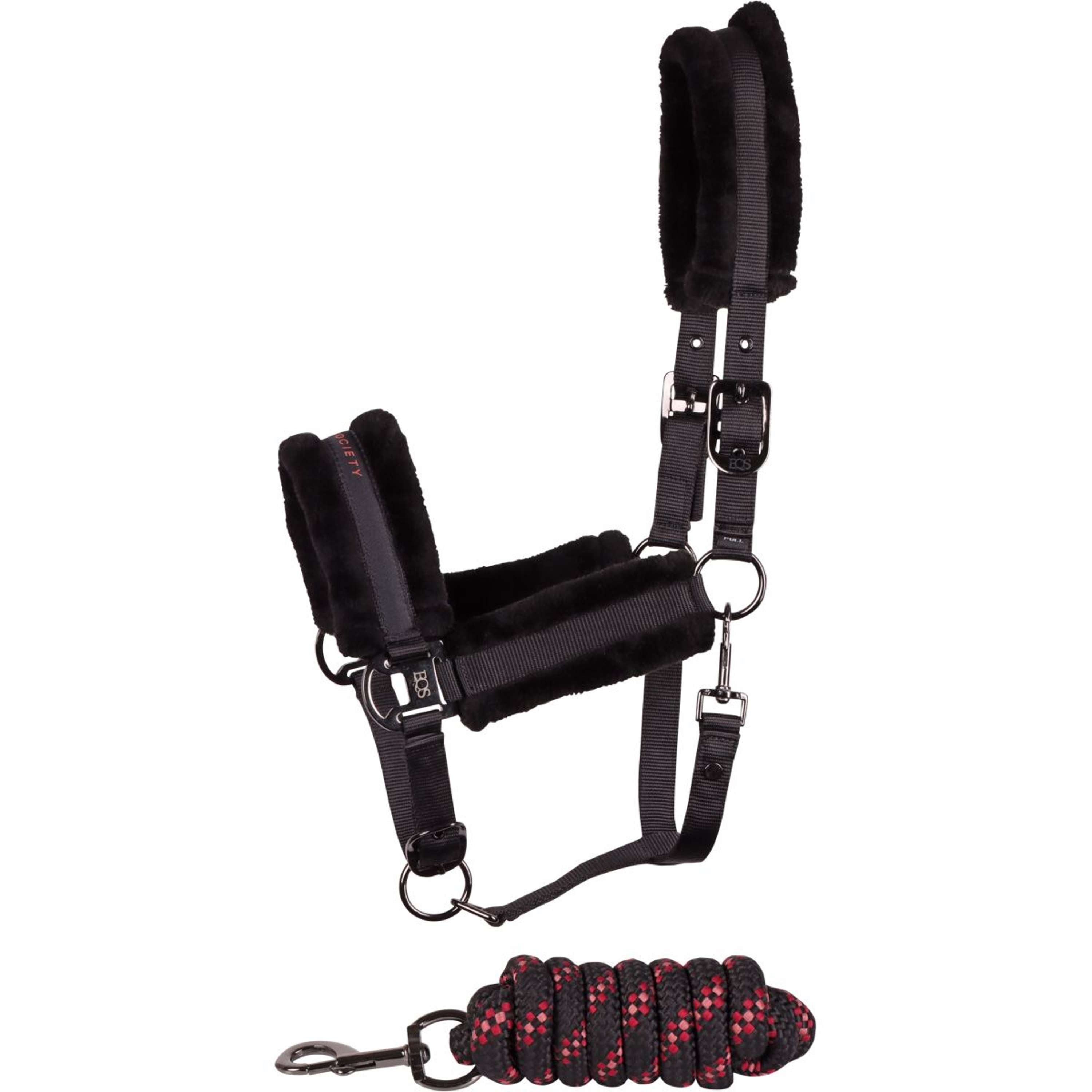 Harry's Horse Halsterset Soft Billie Jet Black