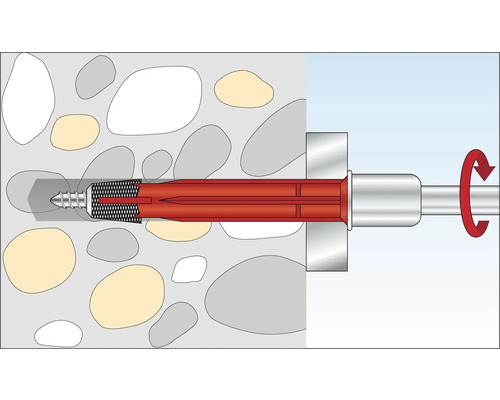 Tox Apollo KB 10/100 universele kozijnpluggen, 25 stuks