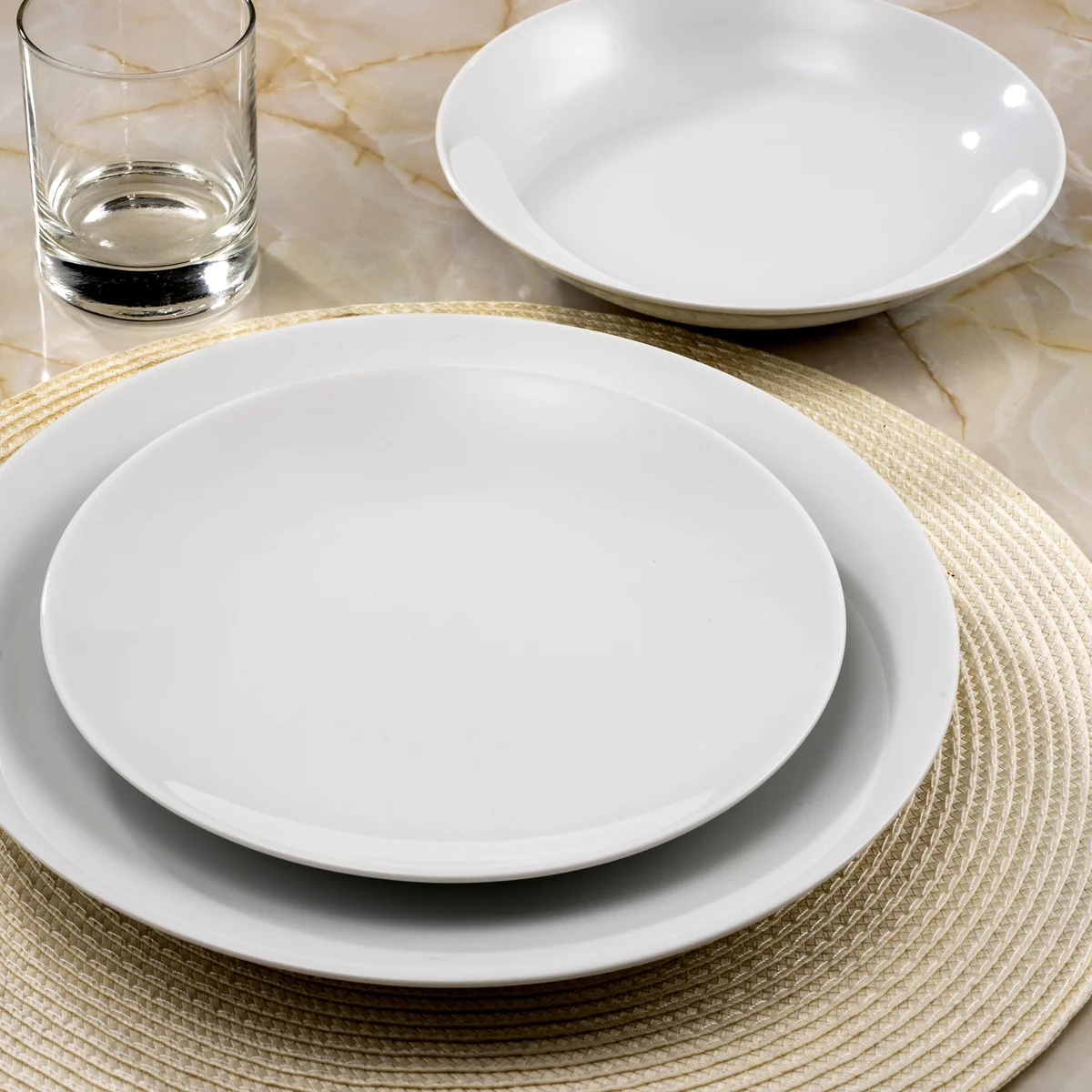 Hermine - Assiette dessert 21 cm (lot de 6) Médard de Noblat