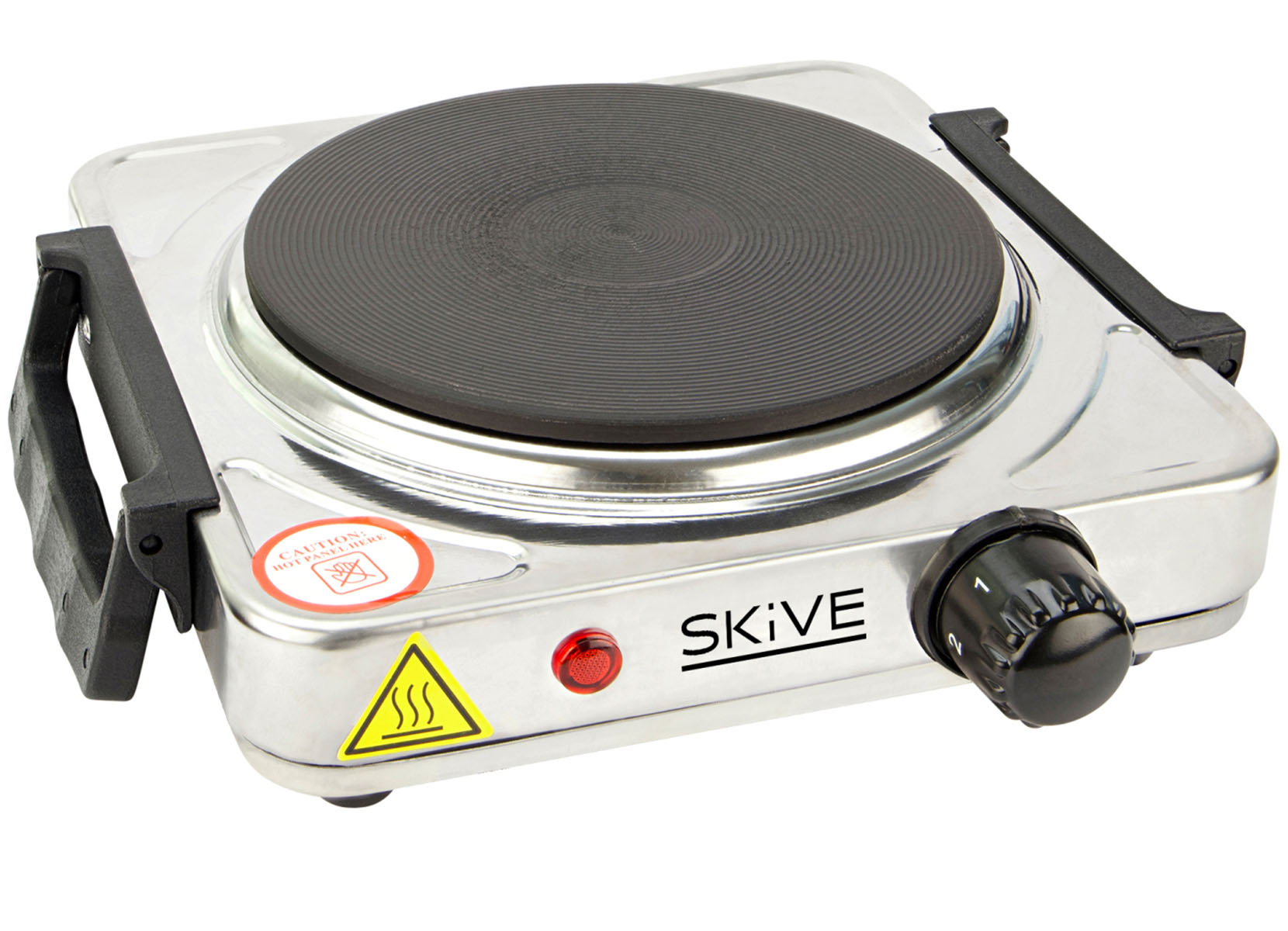 Skive Edelstahl-Einzelkochplatte KP10881 1000W