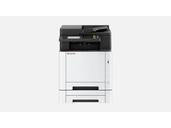 Kyocera ECOSYS MA2600CWFX - Multifunktionsprinter - farve - laser - Legal (216 x 356 mm)/A4 (210 x 297 mm) (original) - A4/Legal (medie) - op til 26 spm (kopiering) - op til 26 spm (udskriver) - 300 ark - 33.6 Kbps - USB vært, USB 2.0, Gigabit LAN, W