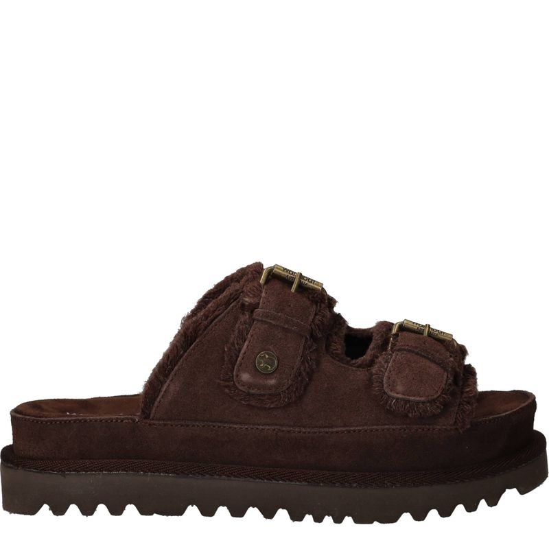 Warmbat Dysart Slippers Bruin Dames