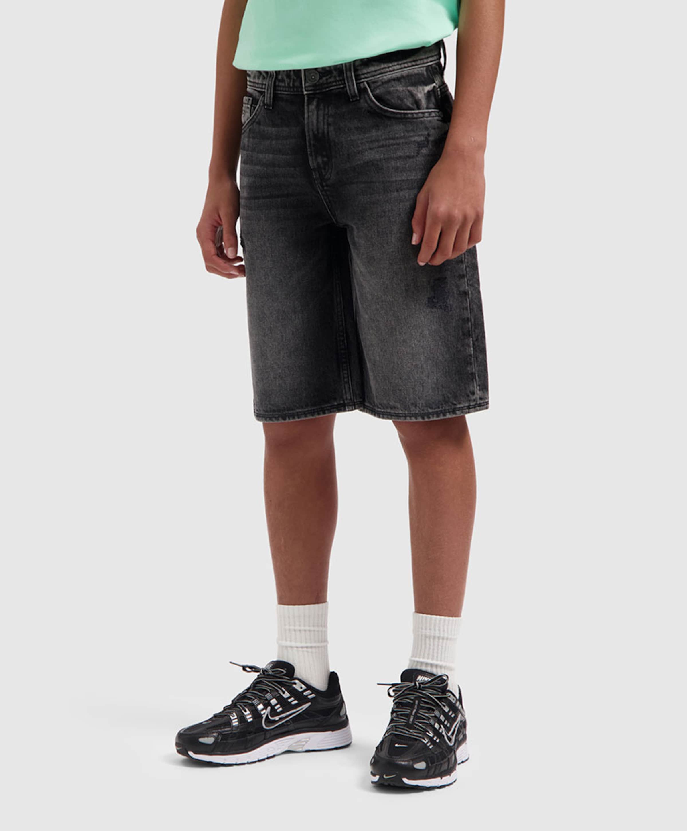 Ballin The Kyle Loose Fit jongens korte broek grijs