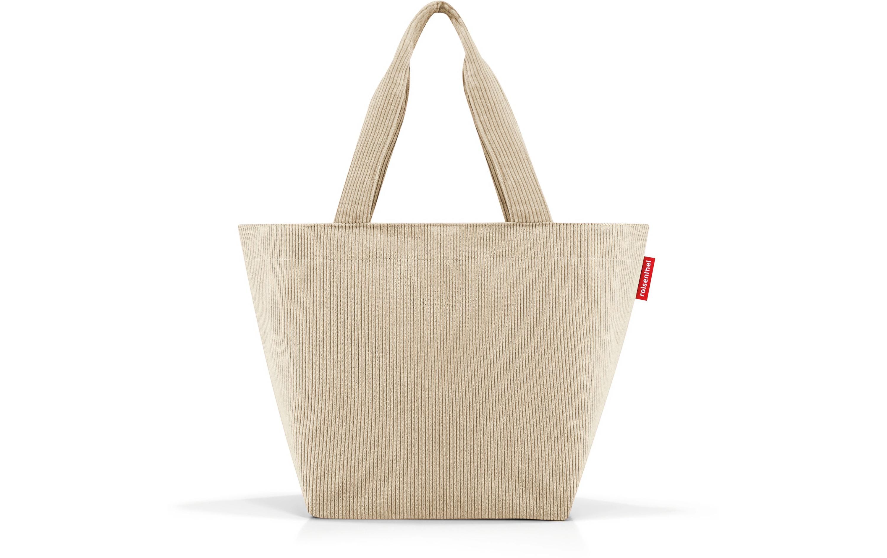 Tasche Shopper M Cord SandEinkaufstasche mit Tragegriffen