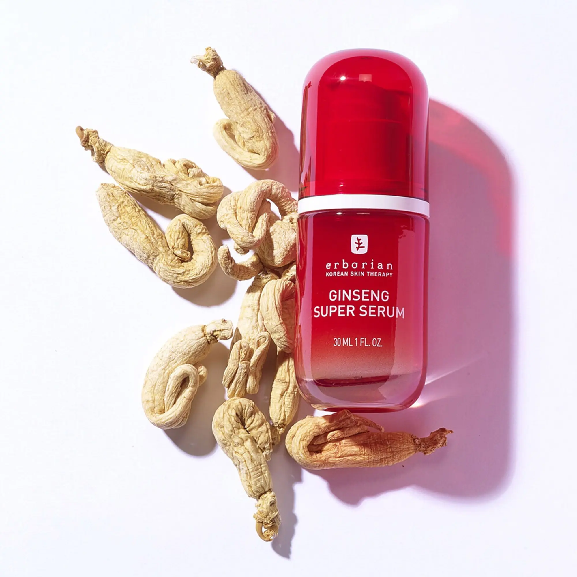 Erborian - Ginseng Super Serum 80% d'extraits de Ginseng - Lisse et Raffermit- Sérum
