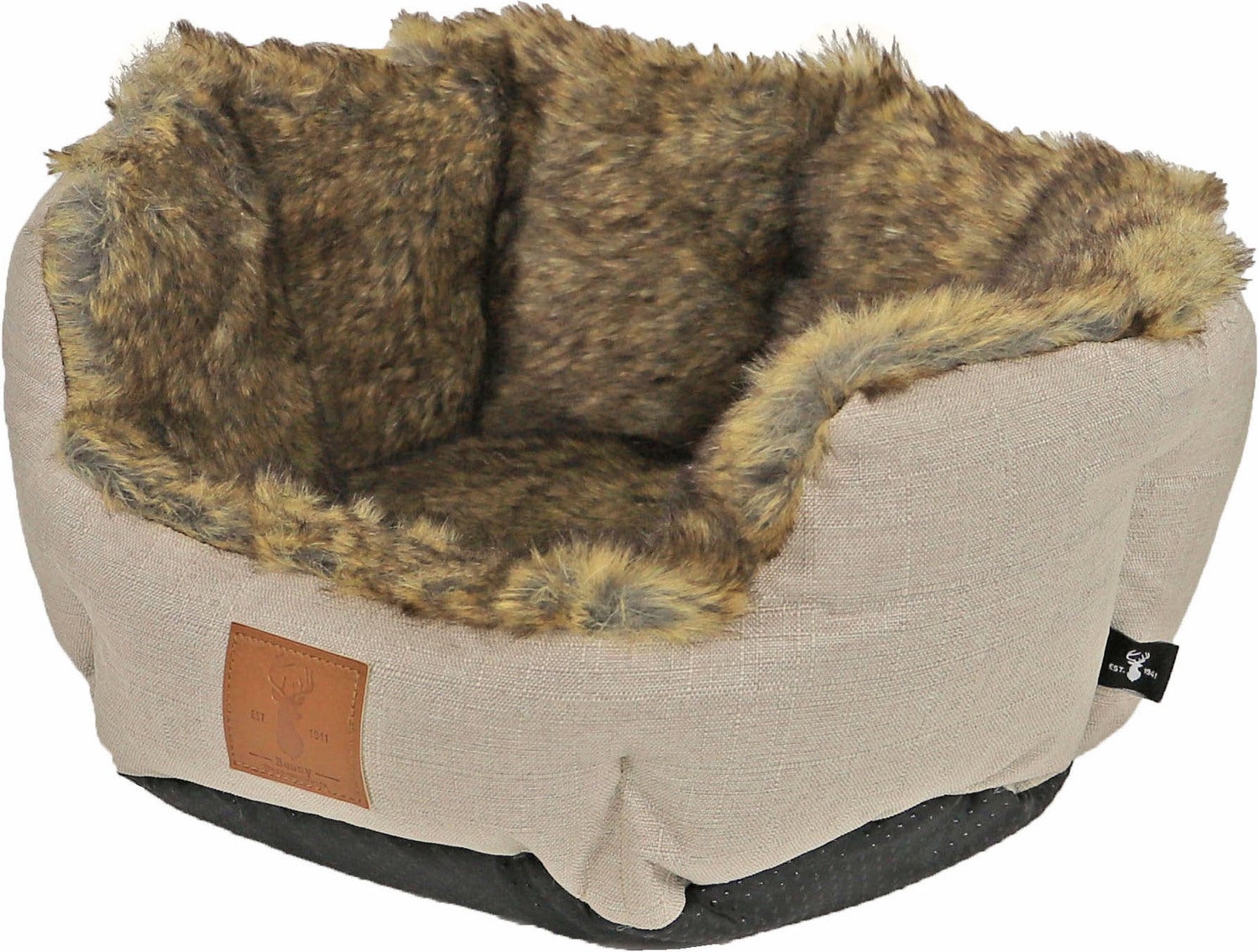 Boony Est 1941 hondenmand Grizzly bruin 40 x 35 x 14 cm