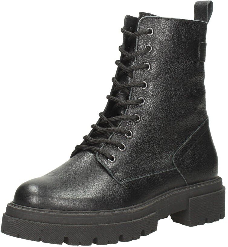 Sub55 Veterschoenen Hoog zwart