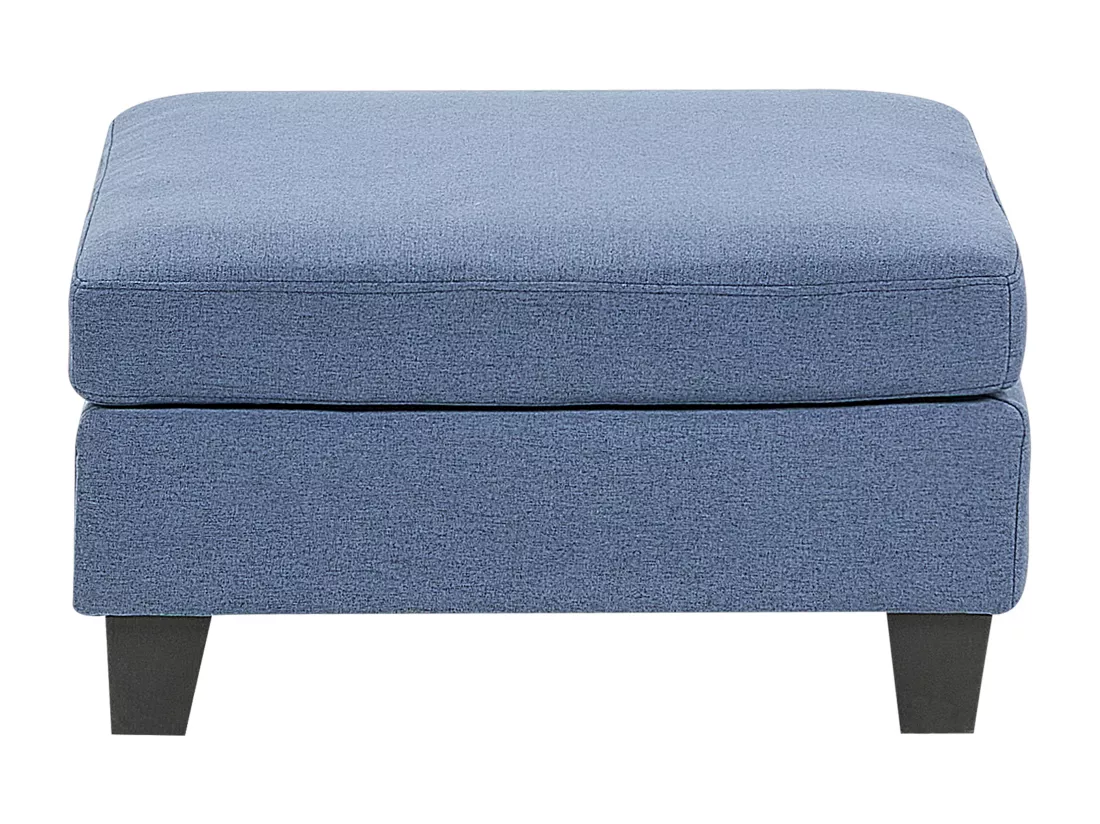 Ottoman UNSTAD Tissu Bleu