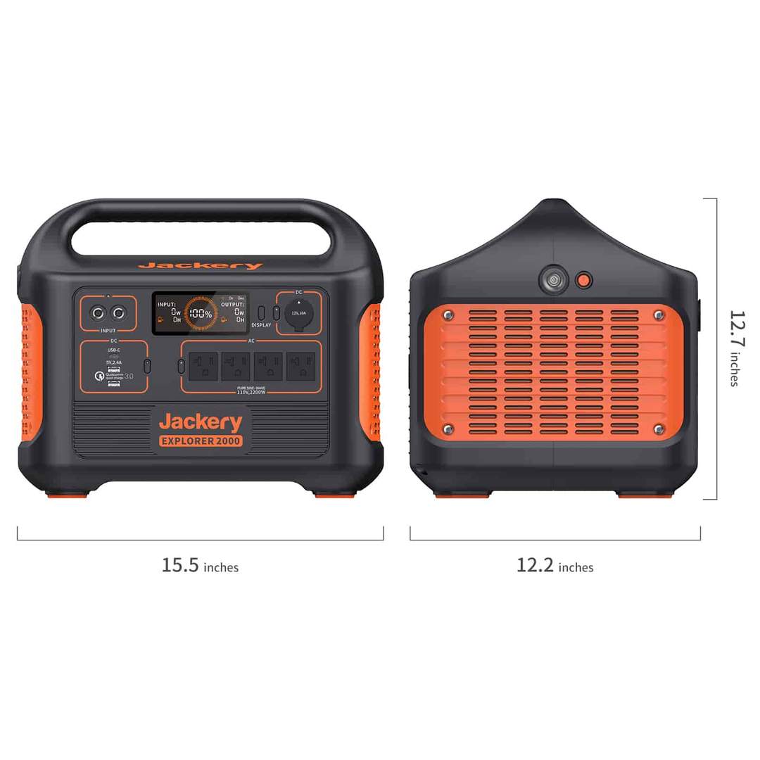 Jackery Solar Generator 2000 (Jackery 2000 + 4 x SolarSaga 200W)