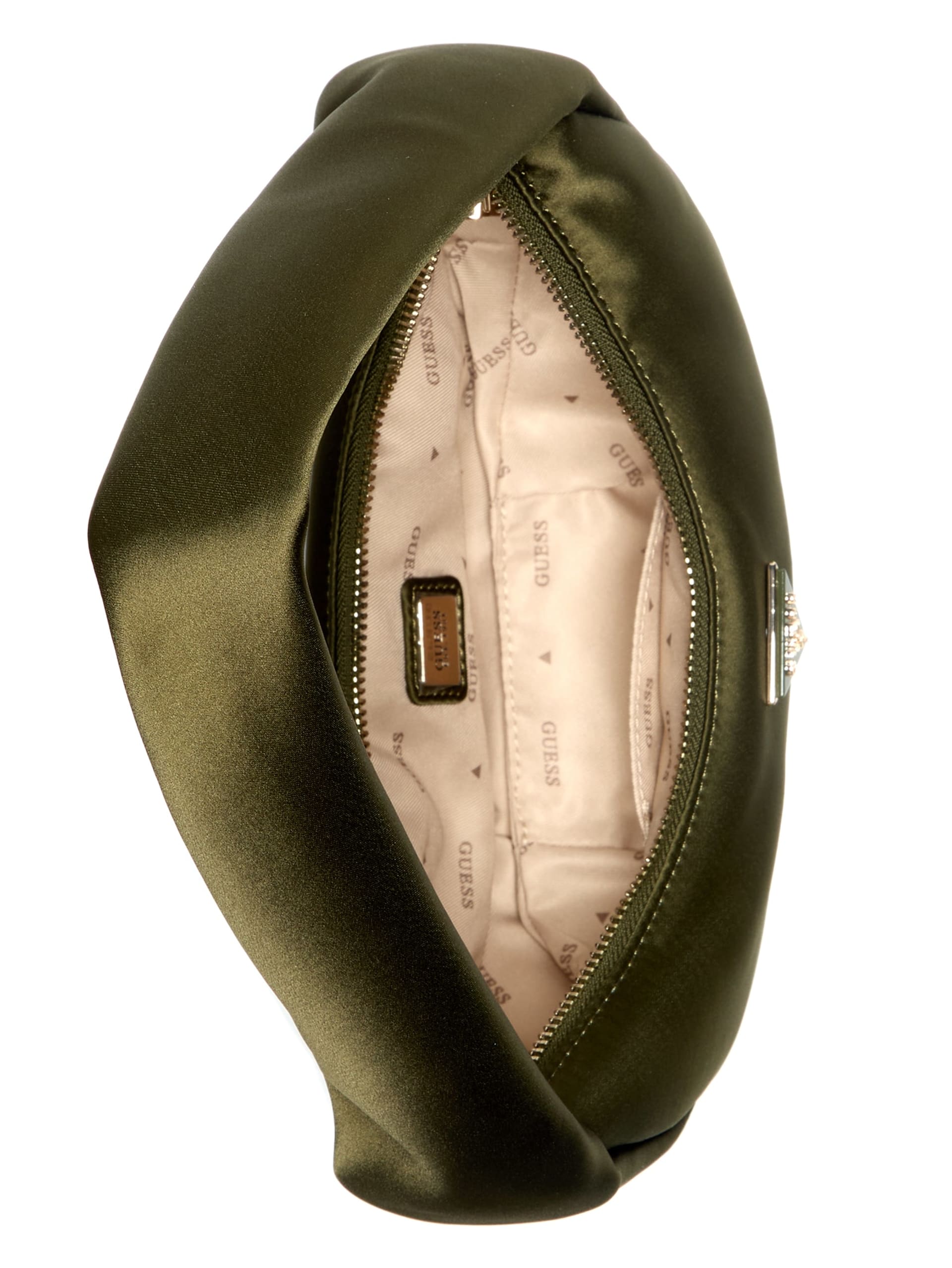 Bolsa de ombro mini Sunetra em cetim
