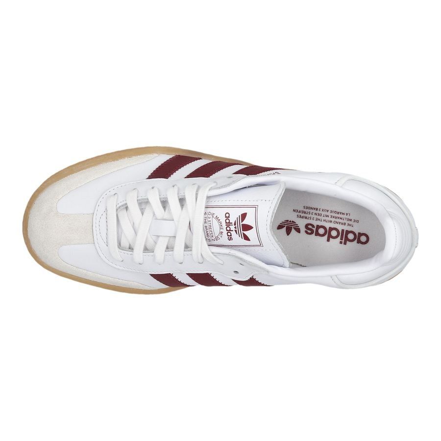 adidas Originals Chaussures Sambae - Blanc/Shadow Red/Blanc Femme