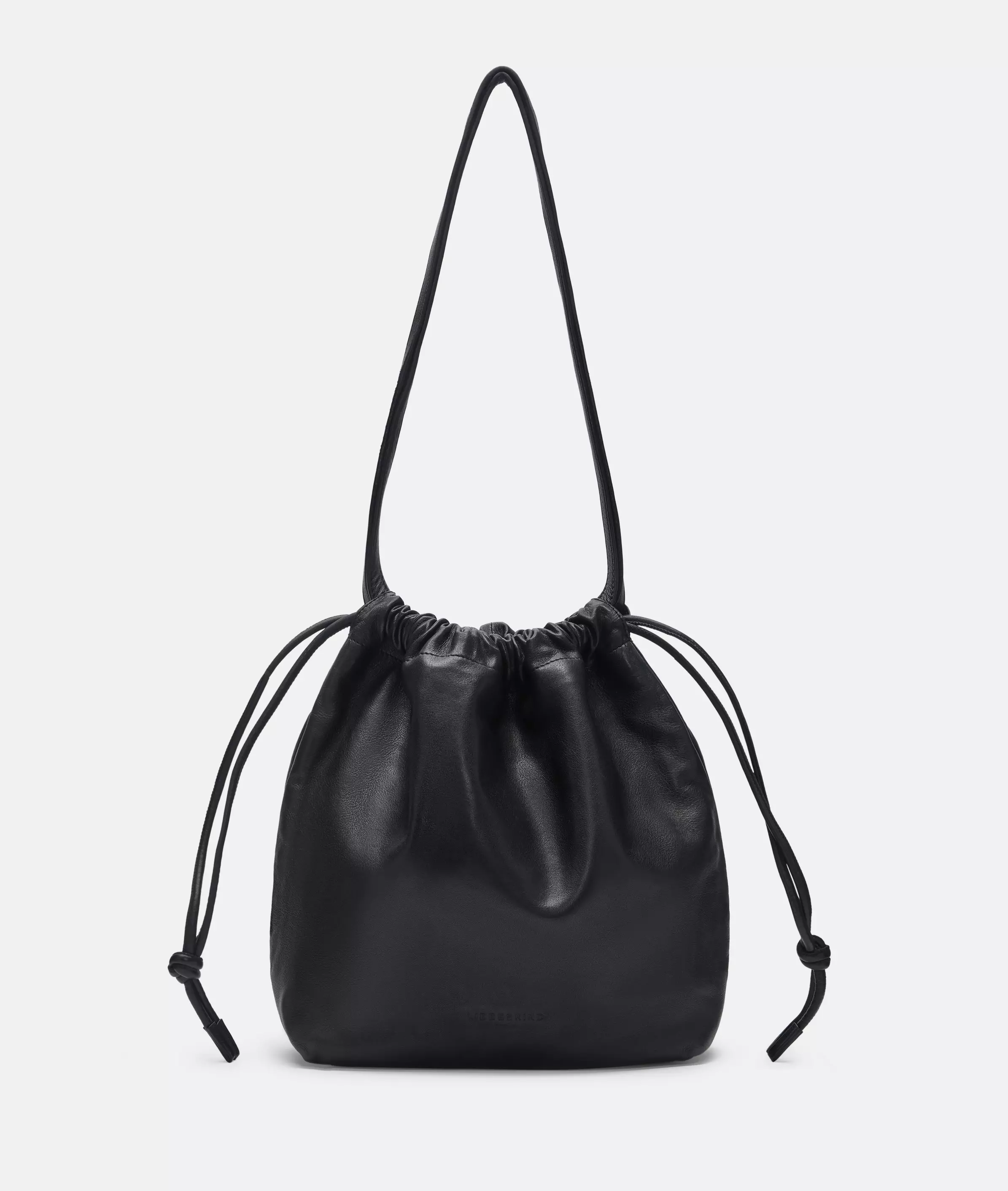 Lya Hobo M Spacious sheepskin pouch bag