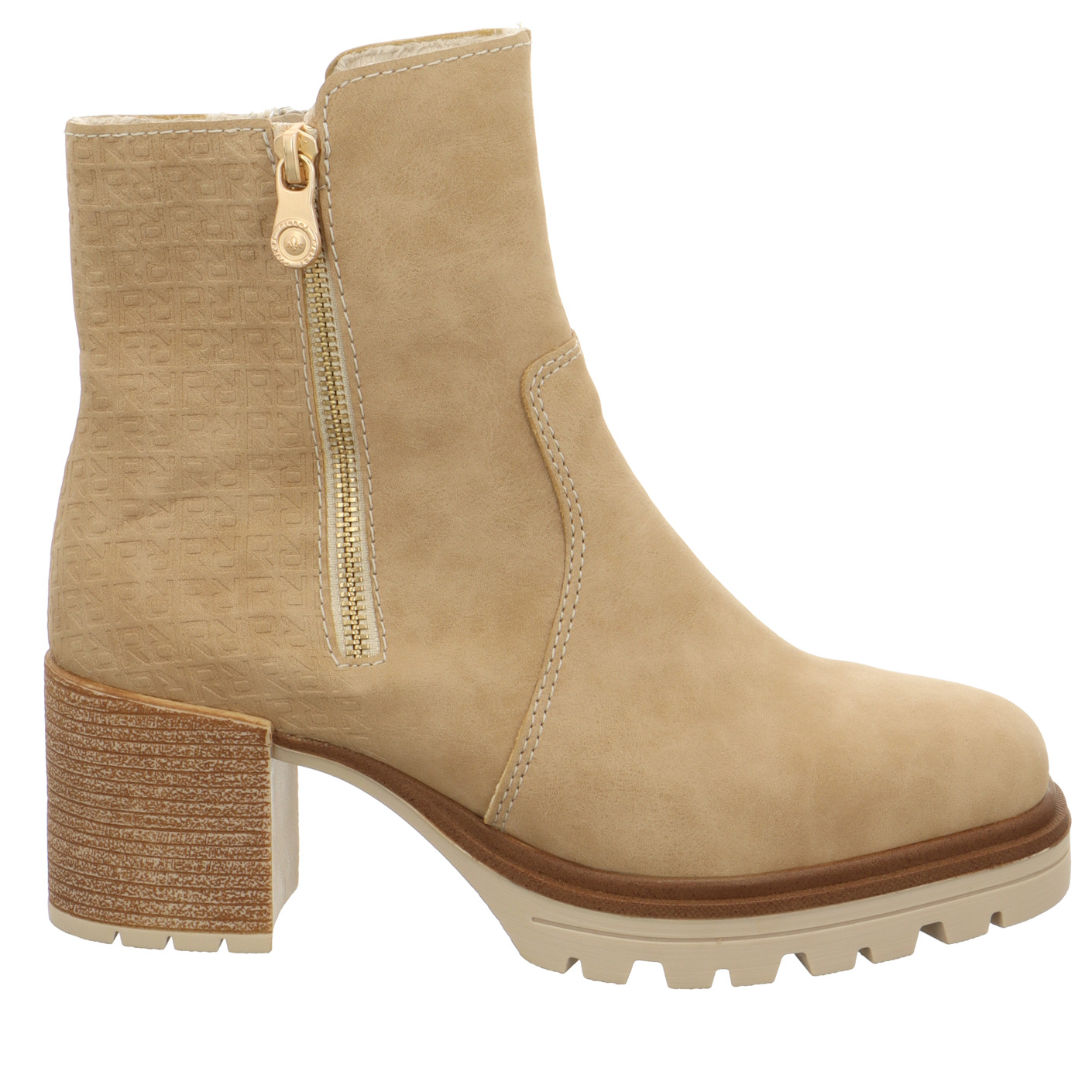 Stiefeletten beige